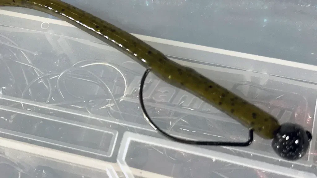 Lake Foek Lures Pro Flat Finesse Ver sur tête tremblante
