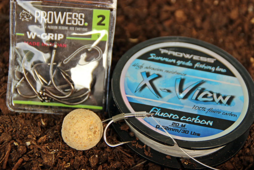 Montage rigide stiff rig pour la carpe