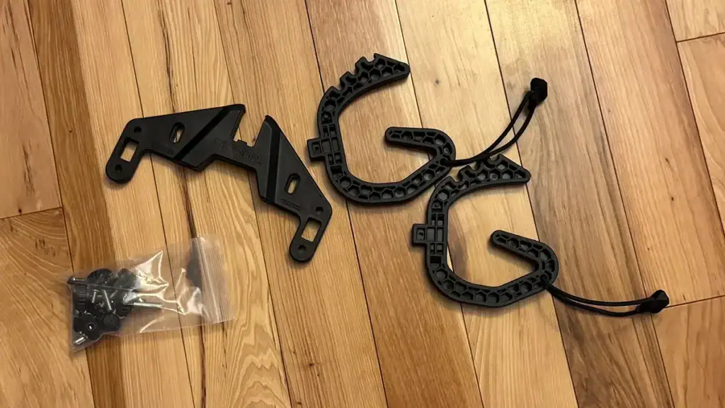Berceaux de support de canne à pêche Rod Rig avant l'assemblage