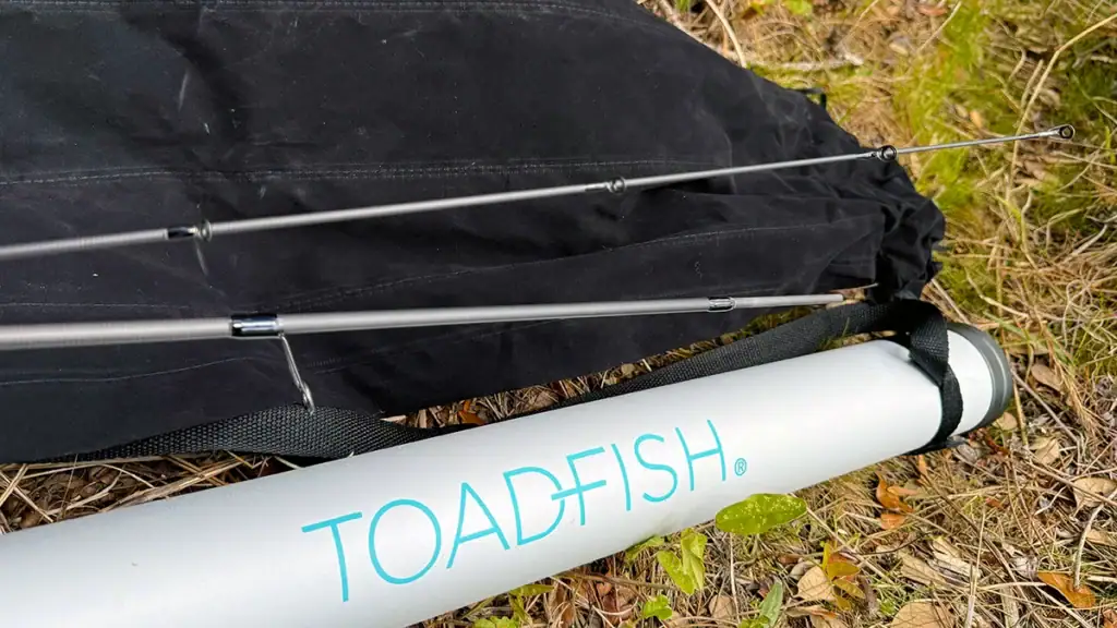 Canne spinning de voyage Toadish